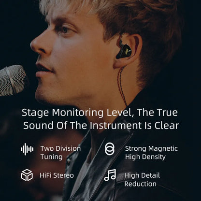 KZ EDX Headphones - Noise Canceling