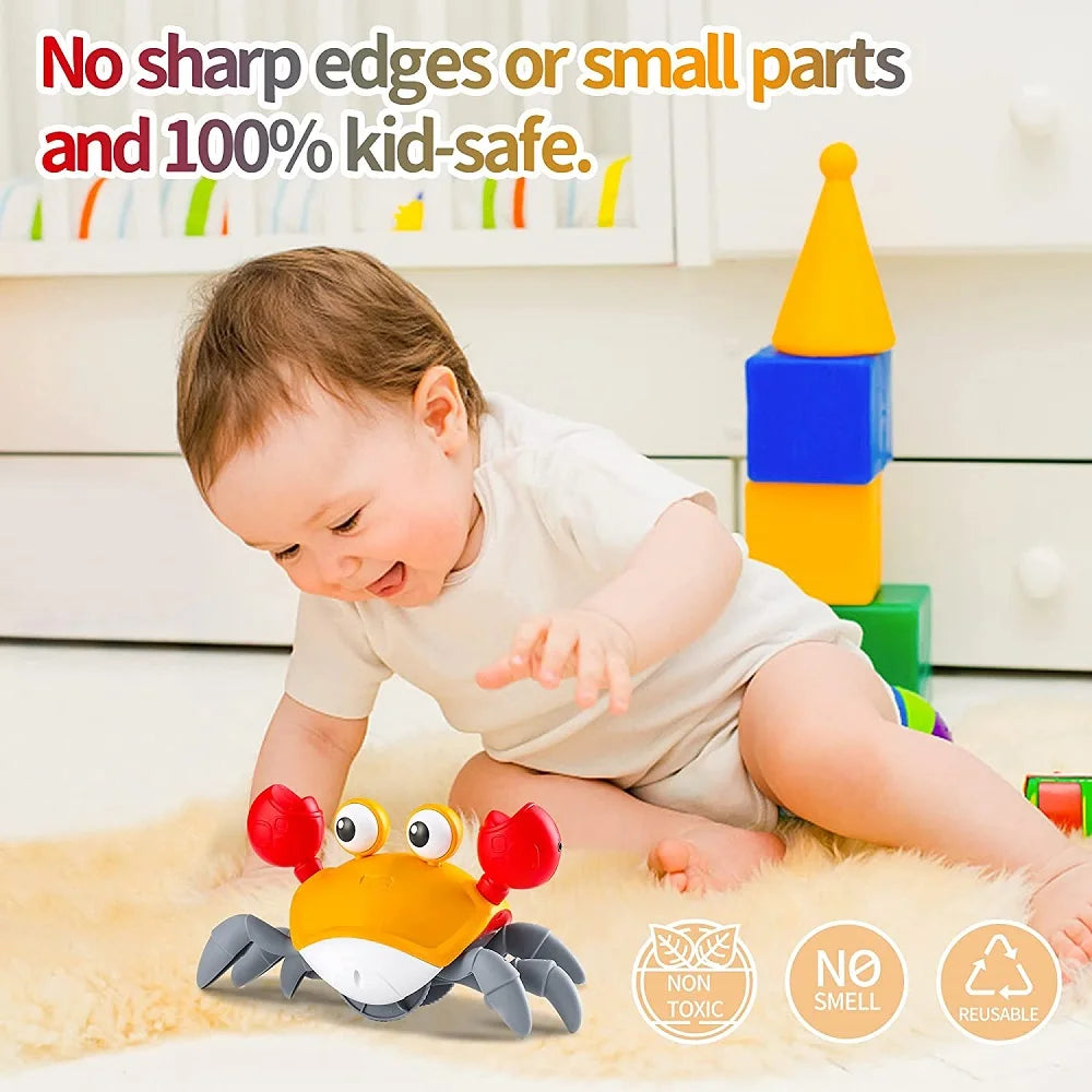 Interactive Crab Fun Toy for Babies