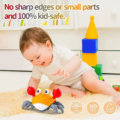 Interactive Crab Fun Toy for Babies