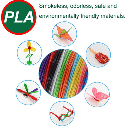 Colorful PLA Filament for 3D Pen Printing for Kids