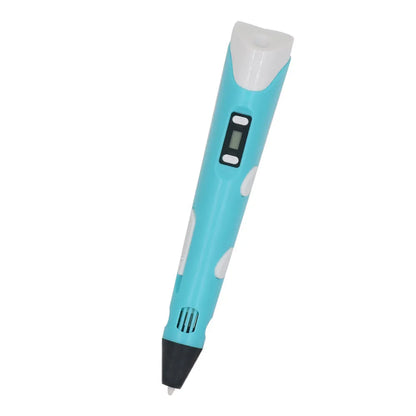 3D printing pen with LCD display for kids