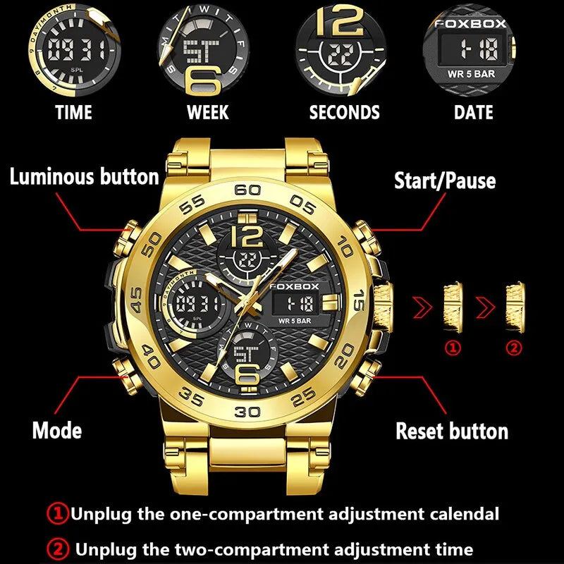 New Watch Men Top Waterproof