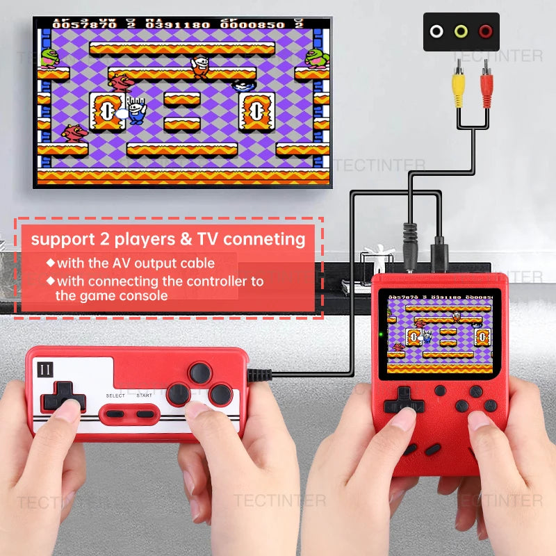 8-bit Mini Video Game Console With Multiple Games