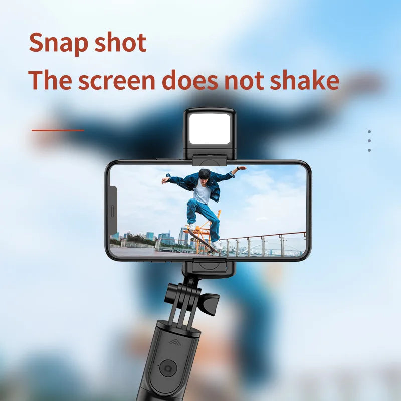 New Wireless Bluetooth Selfie Stick Remote Shutter Tripod with Fill Light