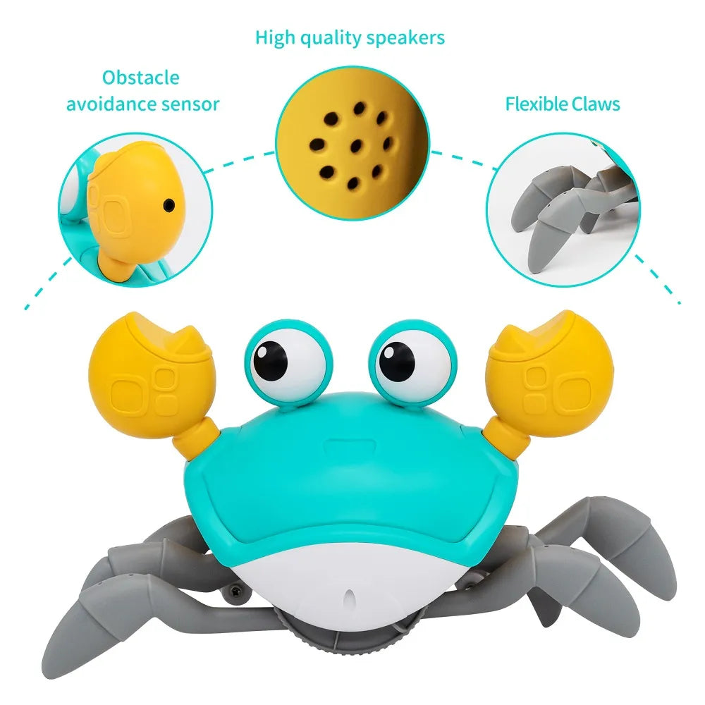 Interactive Crab Fun Toy for Babies