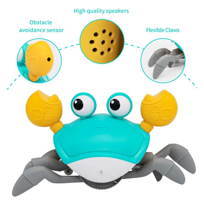 Interactive Crab Fun Toy for Babies