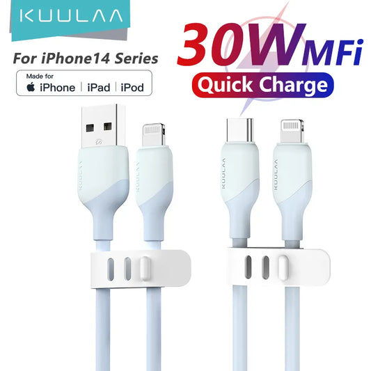 USB C and Type C Fast Charging Cable - 30W