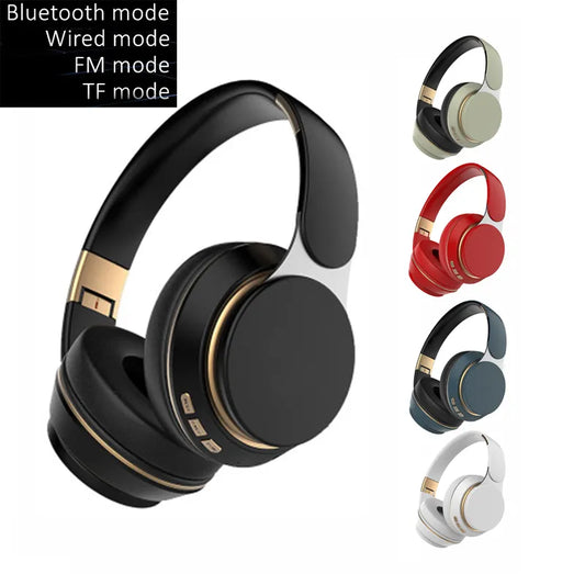 Wireless Bluetooth Headphone HiFi Stereo Strong Bass Noise Canceling