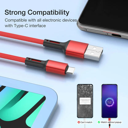 USB Type-C Lightning Charging Cable and Data Cable