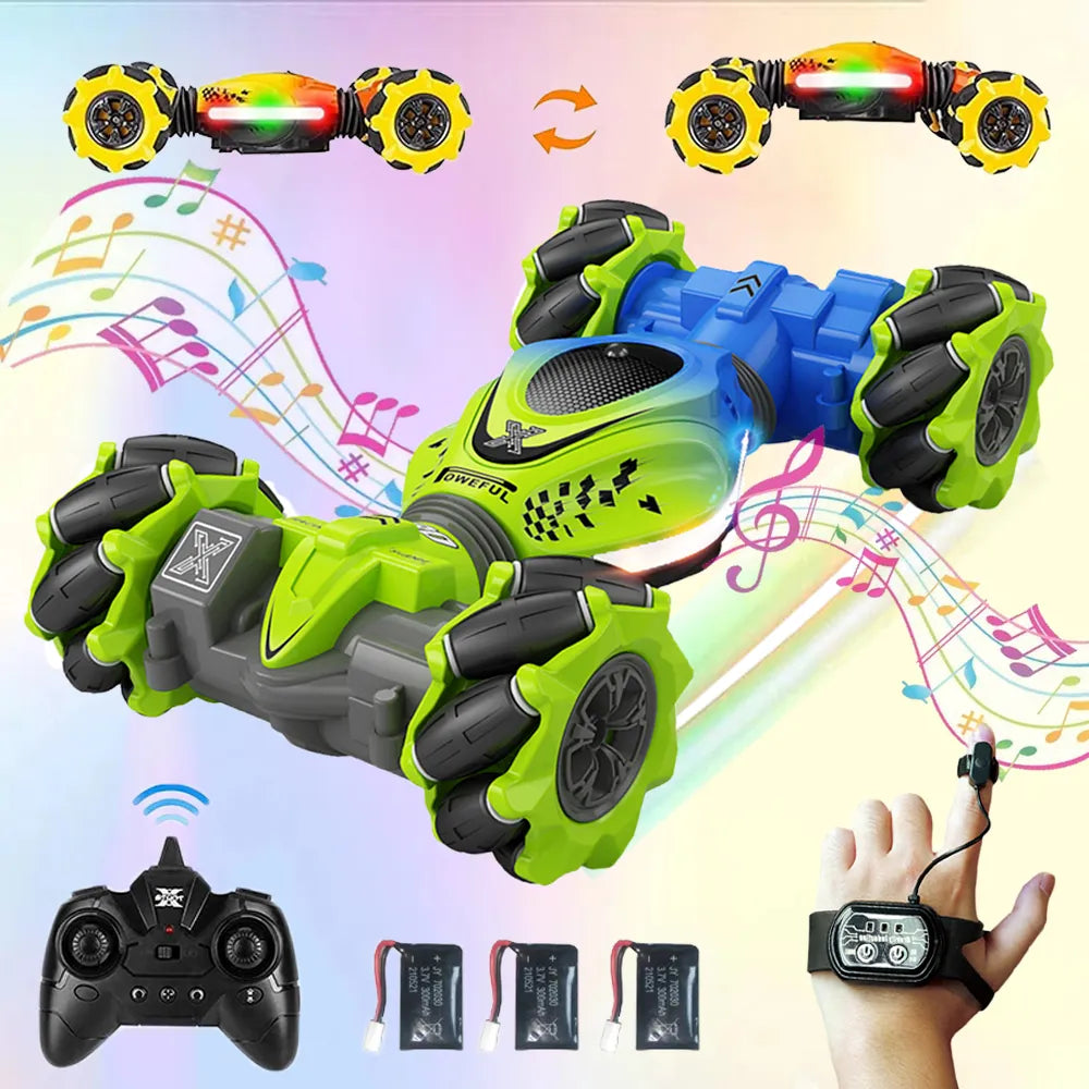 Amazing 4wd Remote Control And Gesture Control Car For Extreme Stunts